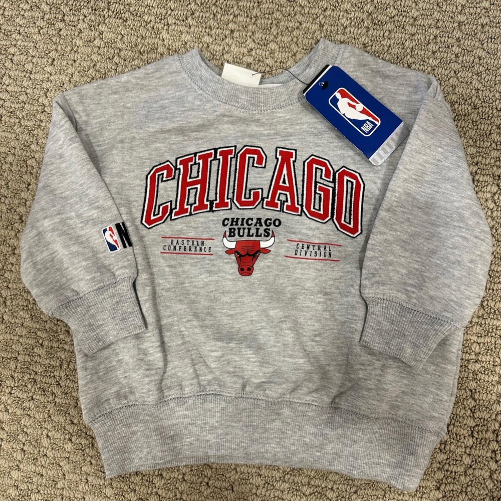 Chicago Bulls NBA toddler sweatshirt (size 2 toddler)